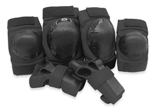 6 Pcs Rodilleras Coderas Y Muñequeras Protectores Patineta