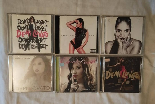 Cd's Originales Y De Colección De Demi Lovato