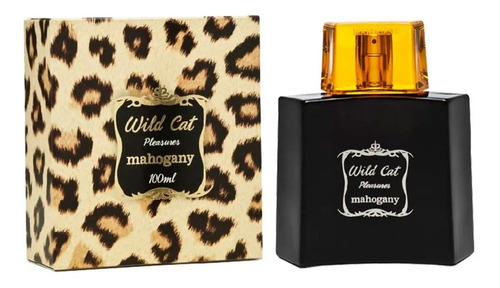 Fragrância Desodorante Wild Cat + Brinde - Mahogany