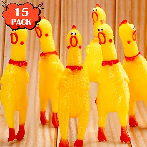 Pollo Chillon Juguete Niño Niña Broma Sonido Squeeze 10pz