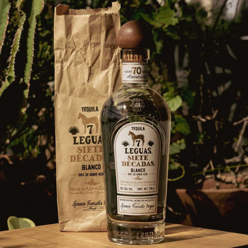 Pack De 12 Tequila 7 Leguas 7 Décadas 700 Ml