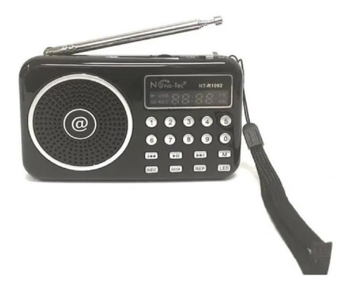Imagen 2 de 6 de Radio Recargable Portátil Fm / Am Digital Mp3 Digital Usb