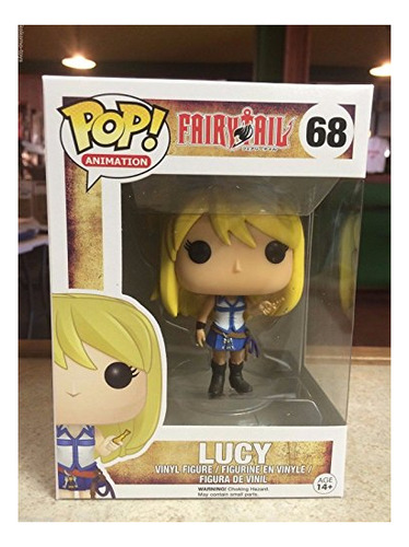 Figura De Acción Funko Pop Anime Fairy Tail Lucy, Multicolor