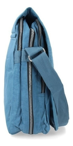 Mochila Sunshine Tipo Kipling Escolar Portafolio Bolsa Color Azul