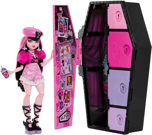 Monster High Draculaura Skull, Nueva En Caja Y Sellada 