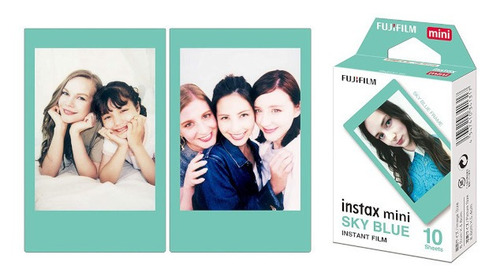 Fujifilm Cartucho Fuji Instax Mini Sky Blue 10 Hojas