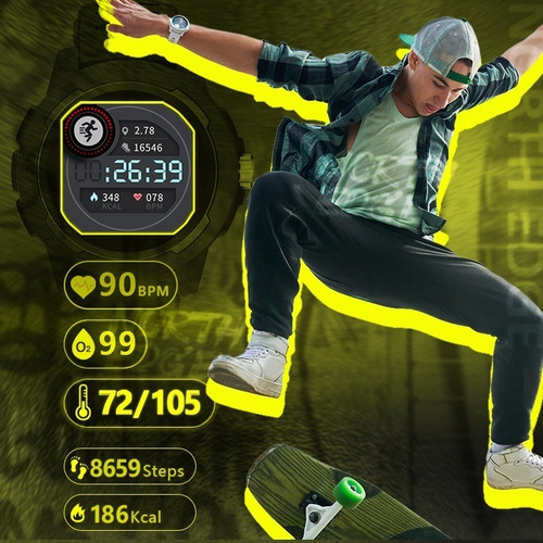 Smartwatch North Edge Mars 2 Monitor Salud Deportes