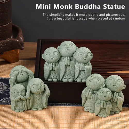 Estatua De Buda Mini Mini De Aladeno - Estatuas De Buda De A
