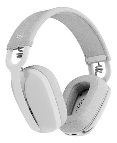 Auriculares Logitech Zone Vibe 100 inalámbricos, color blanco roto