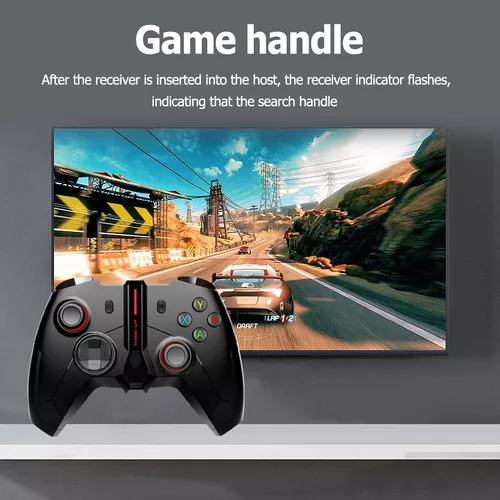 PC Gamepad para Xbox 360, Controlador de jogo sem fio 2.4G, Gaming