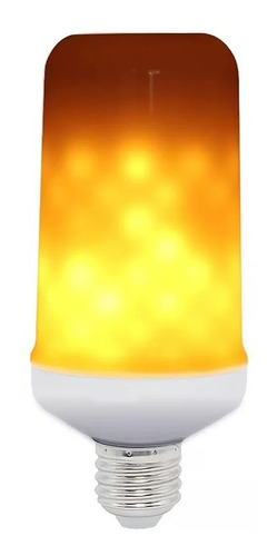 2 Led Flame Light Bulbs Fire Flicker Effect Lamp Decorative