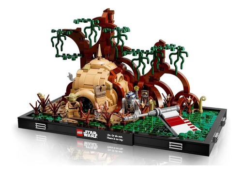 Lego Star Wars Casa De Yoda Entrenamiento Jedi De Luke 75330