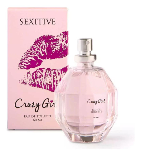 Perfume Mujer Crazy Girl Con Feromonas Afrodisiaco Sexitive