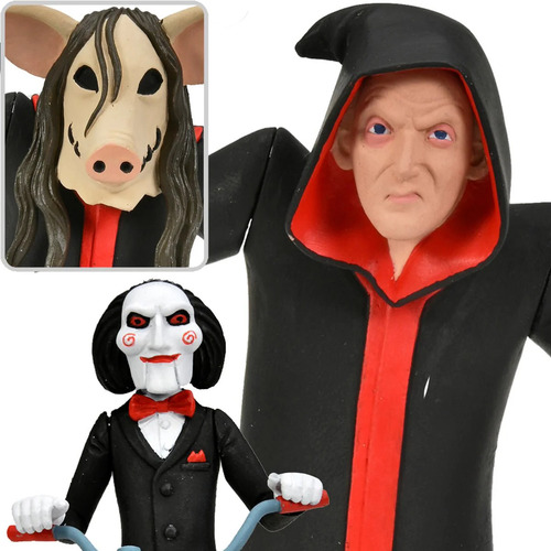 Neca Saw Toony Terrors Jigsaw Killer & Billy 6 In Af Box Se