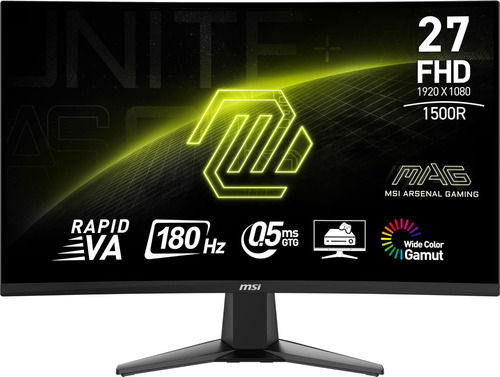 Msi Mag27c6f 27 Pulgadas 1920 X 1080 (fhd), Rapid Va, Monito