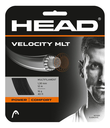 Head Velocity Mlt Tennis Racket String 40' Set Multifilament