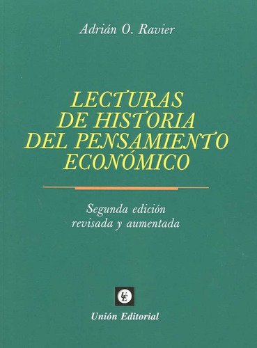 Lecturas De Historia Del Pensamiento Económico