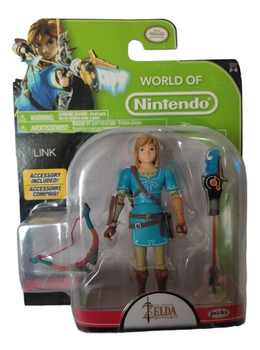Link La Leyenda De Zelda World Of Nintendo Jakks 