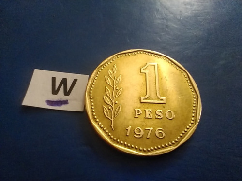 Monedas De La Nación Argentina De 1 Un Peso 1976 Sol