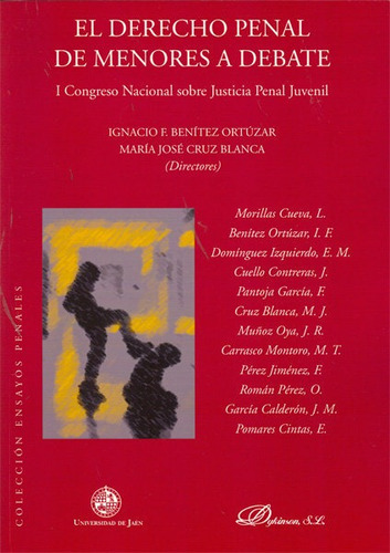 Derecho Penal De Menores A Debate., El - Benitez Ortuzar,...