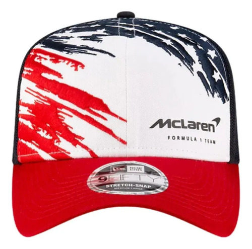Gorra Motorsports Formula 1 Mclaren Team Gp Austin Blanco 6