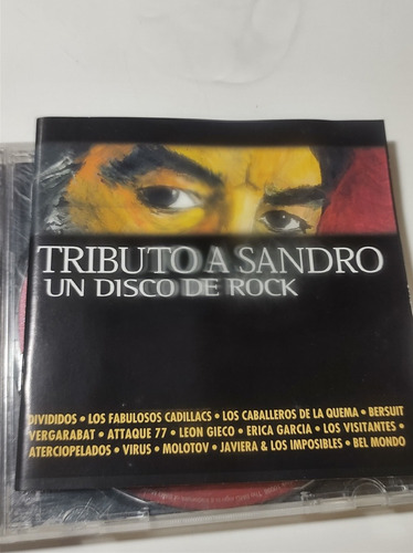 Sandro Tributo A Sandro Un Disco De Rock Cd Divididos Virus