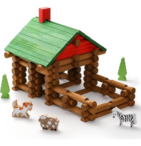 Set De Construcción De Cabañas De Madera Sainsmart Jr. 110 P