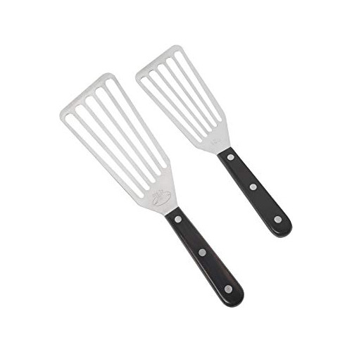 Fish Spatula, 2 Pack Stainless Steel Metal Spatula, Slo...