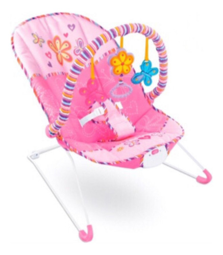 Baby Silla Vibradora Flores  Para Bebés