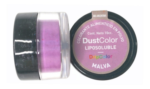 Imagen 1 de 4 de Colorante En Polvo Liposoluble Malva 10 Cc Dust Color