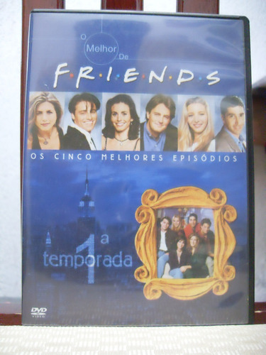 Dvd O Melhor De Friends - Os Cinco Melhores Episódios 1ª Tem