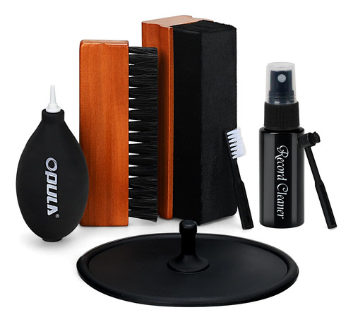 Kit De Limpieza De Discos De Vinilo, Solución Completa 7 En