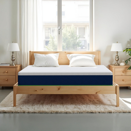 Colchon Matrimonial Espuma Zen Memory Foam Drjoohn 20 Cm