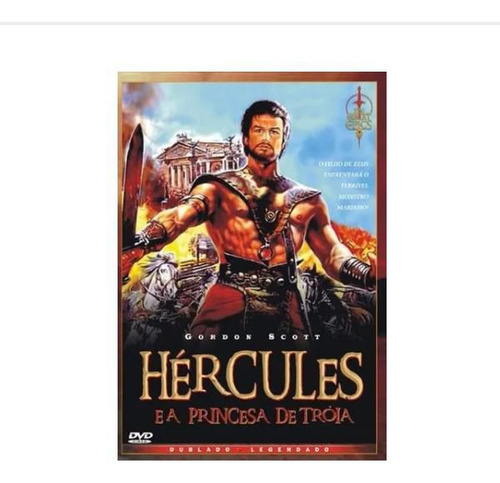 Dvd Hércules E A Princesa De Troia