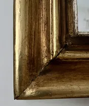 Comprar Lote 4 Espejos Con Marcos Antiguos Madera Dorado A La Hoja