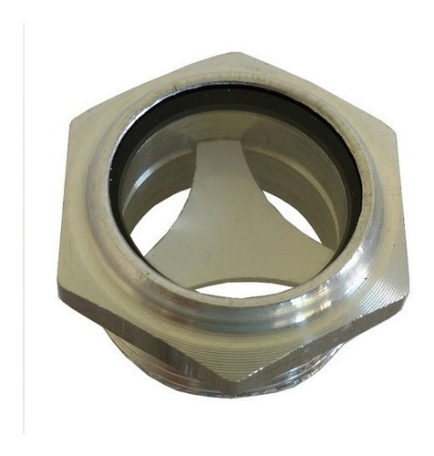 Imagem 3 de 5 de Visor De Nível Oleo Aluminio Rosca 3/4 Bsp