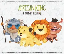 Comprar Papeles Digitales #01 - African King  - Clipart