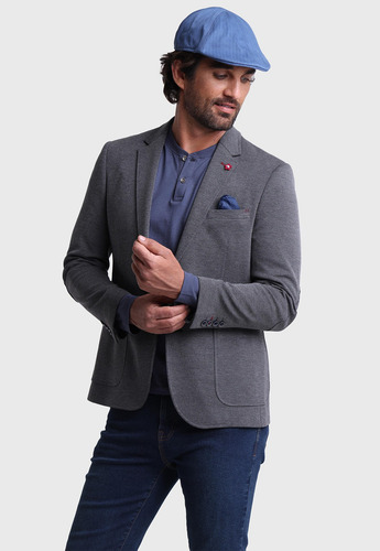 Imagen 3 de 8 de Blazer Knit Con Coderas Arrow 5033902gp