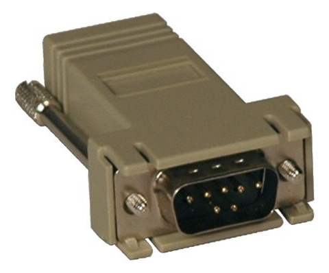 Lite Adaptador Serial Modular - Cisco Rj45 Fa Db9 M - Recto