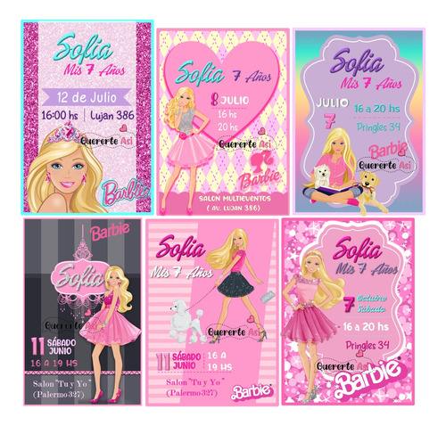 Kit Imprimible Express Personalizado - Barby-barbie #1