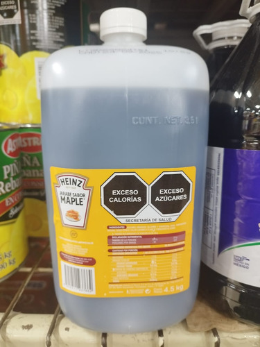 Miel Maple Galón 4.5k Heinz Jarabe Restaurante Mayoreo