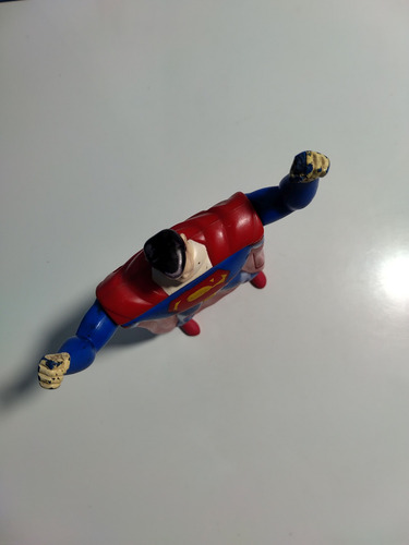 Figura Superman Portacarta Juguete Articulado 2007 (Usado)