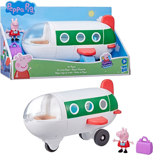 Figura Peppa Pig Viaja En Avión Air Peppa / Diverti