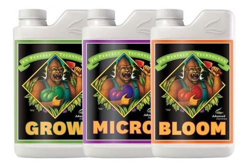 Tripack Advanced Nutrients 500ml Fertilizantes - Gori Grow