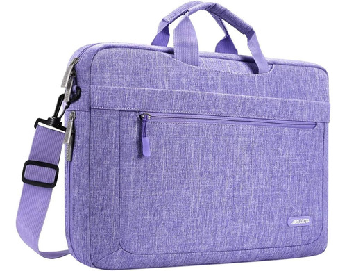 Maletin Funda Bolso Para Laptop De 17 Mosiso Morado