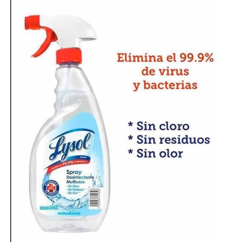 Lysol Desinfectante 650 Ml