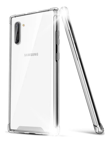 Funda antichoque transparente para el teléfono inteligente Galaxy Note 10