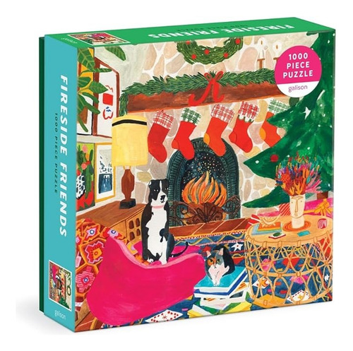 Rompecabezas De 1000 Piezas Galison Fireside Friends