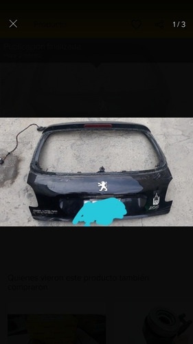 Compuerta Trasera De Peugeot 206