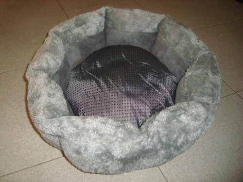 Cama Para Mascotas Gatos Perros D:45 Cm Reversible